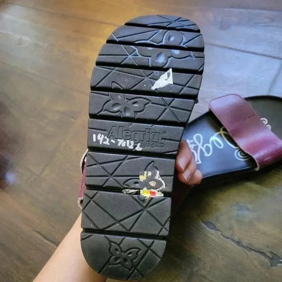 Alegria Sandals Adjustable Strap Playa Platform Sandal Women's Sz 37 US 7 - Picture 6 of 6